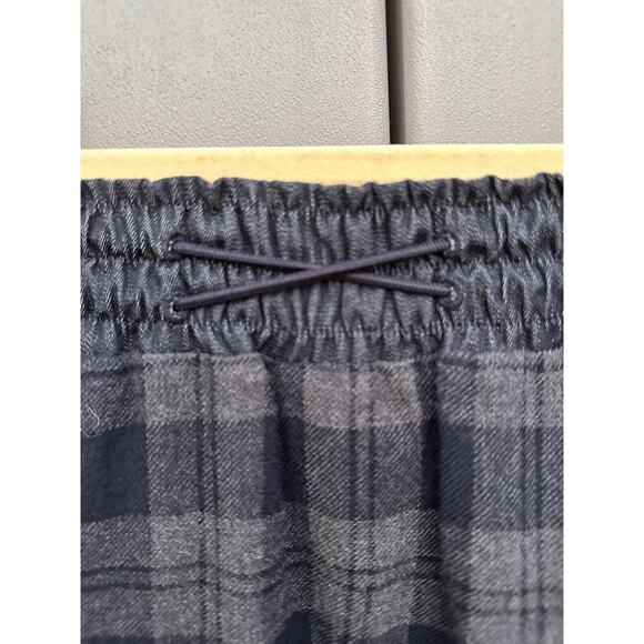 High Knit Claire Campbell wool Asymmetric Draped Kilt Skirt Sz 6 Tartan Grey - Picture 8 of 15